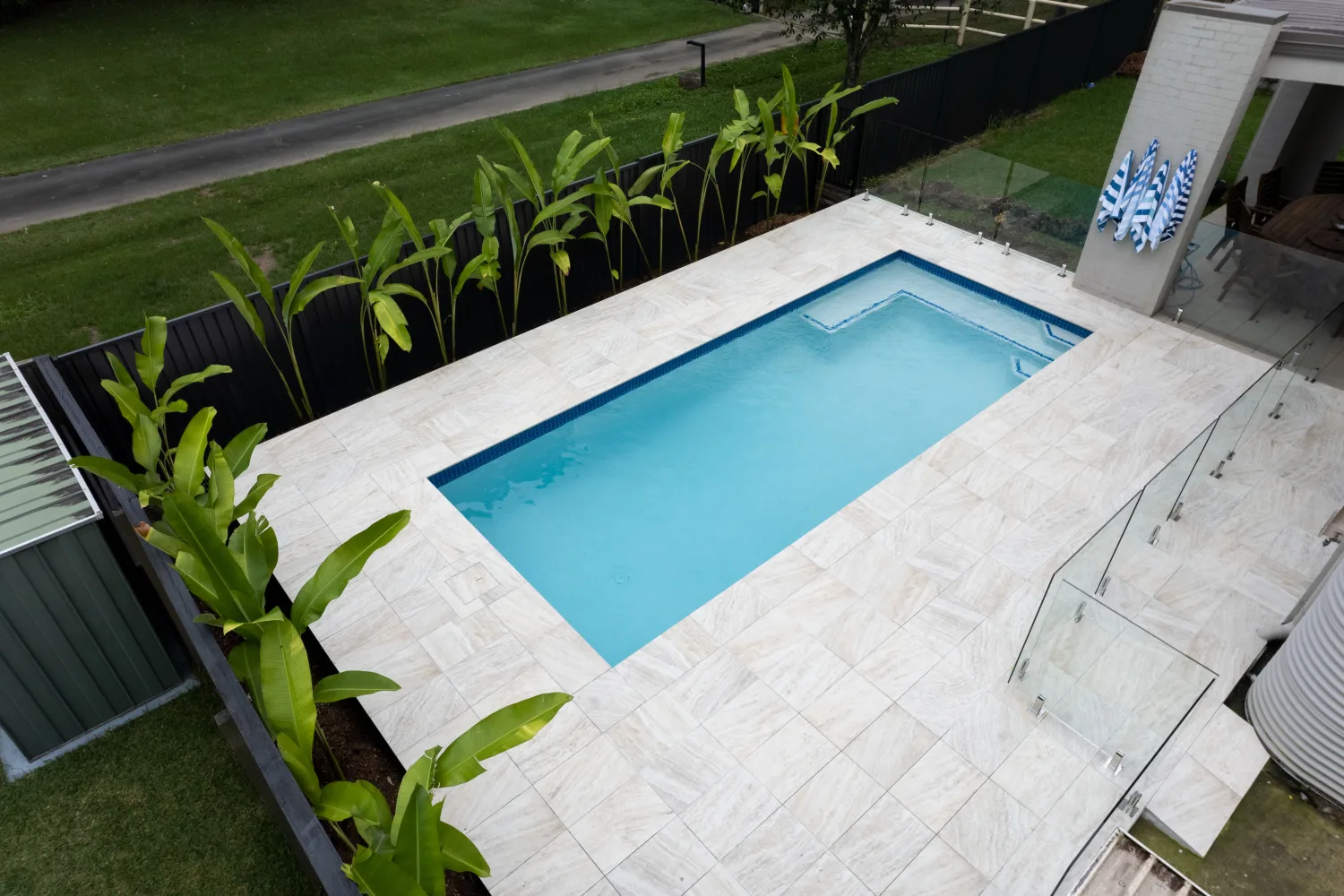 Custom pool, spa and entertaining area, Ferny Hills